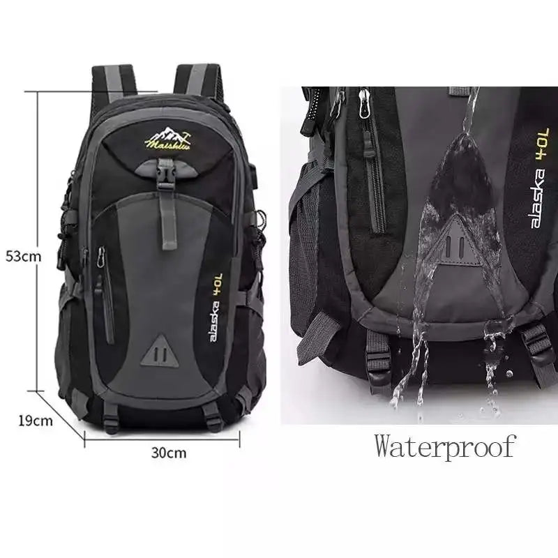 Anti-theft Waterproof Mountaineering Backpack for Outdoor Adventures - Image 3