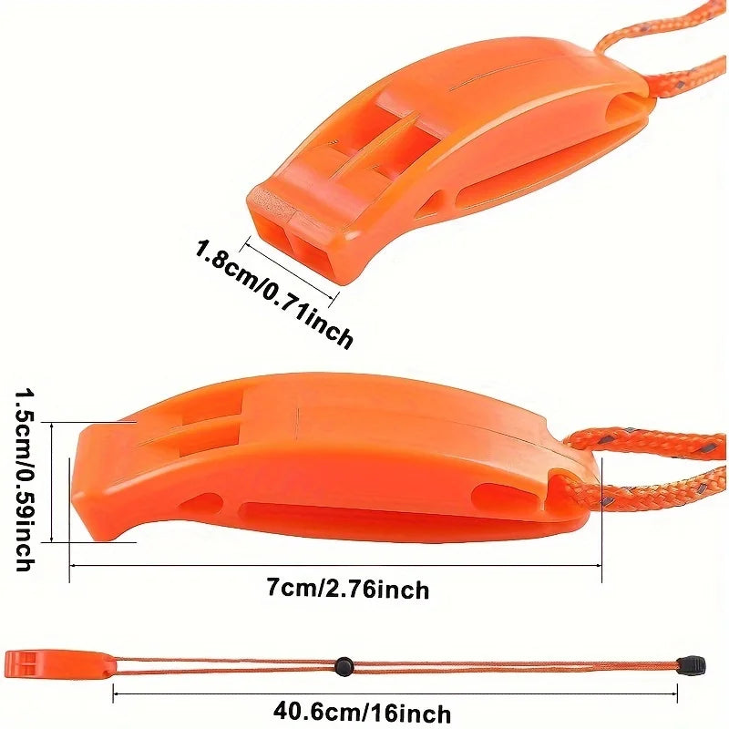 1PC Emergency Whistles with Lanyard – Safety Gear for Outdoor Adventures - Image 5