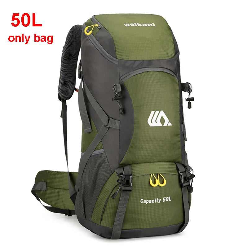50L Travel Backpack for Men – Waterproof Hiking & Camping Bag - Image 11