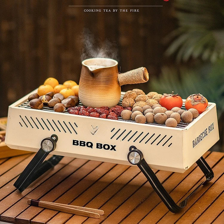Portable BBQ Grill Stove – Ideal Outdoor Cooking Companion