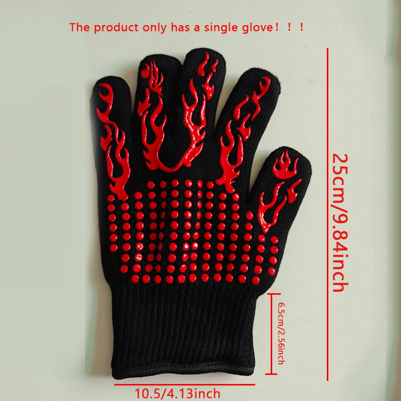 Flame Retardant Non-slip BBQ & Oven Gloves – Extreme Heat Resistance - Image 5