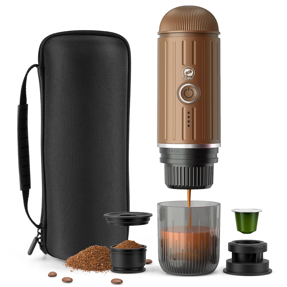 iCafilas 2in1 Espresso Machine – Portable Coffee Maker for Adventures - Image 8