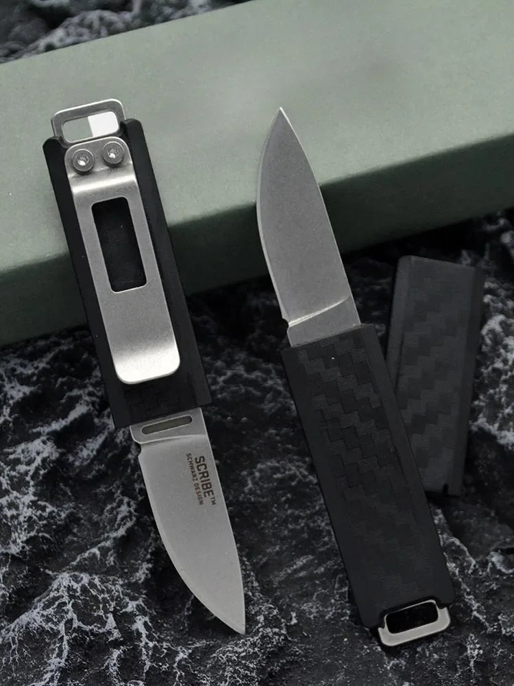 2425 Mini Pocket Fixed Blade: Compact Survival Knife for Outdoor Enthusiasts