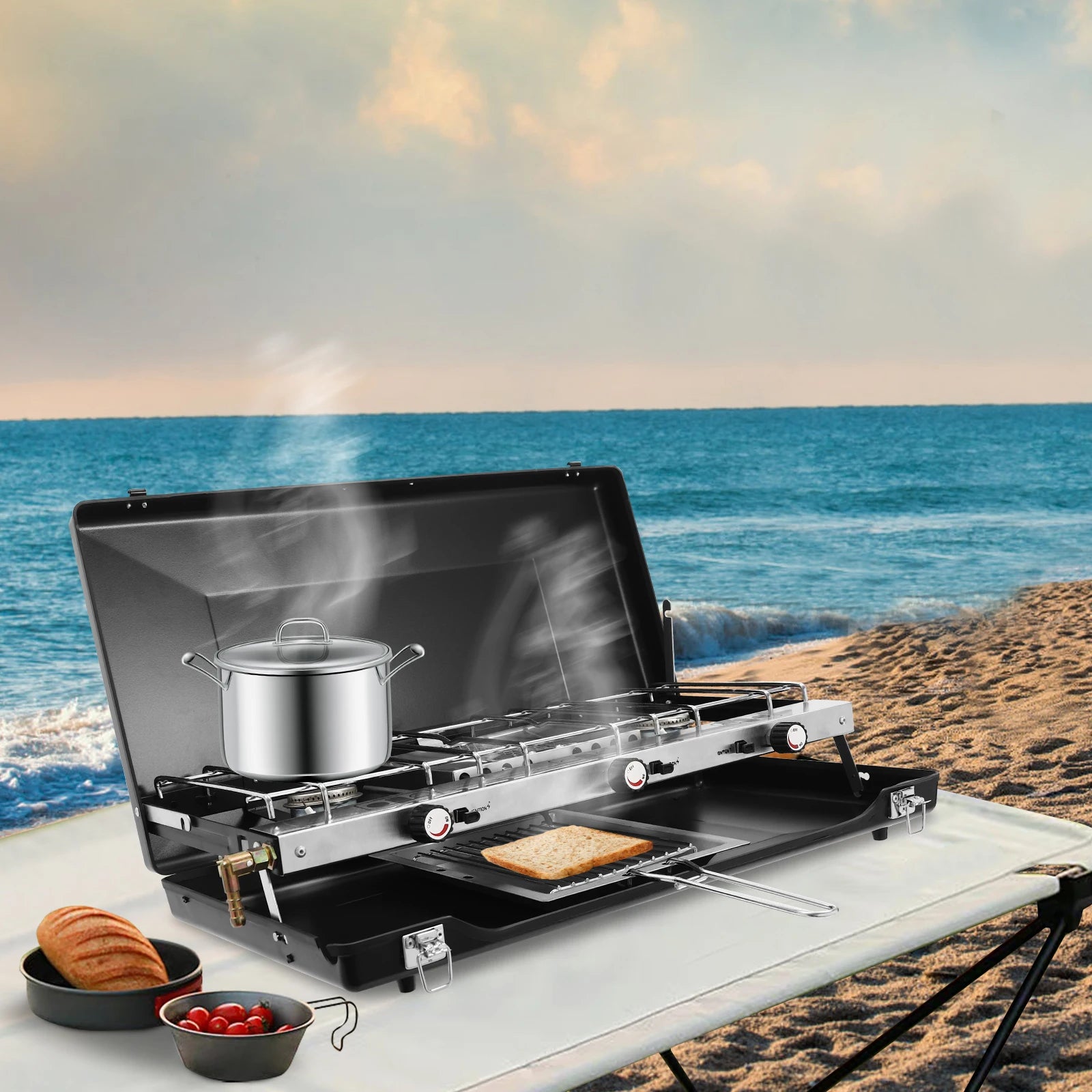 Durable Campfire Grill – Perfect for Outdoor Cooking Adventures - Image 2