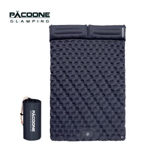 PACOONE Outdoor Camping Double Inflatable Mattress