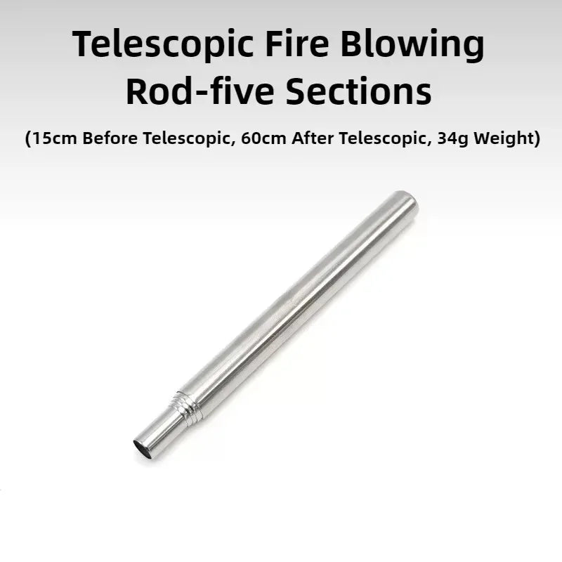 Portable Outdoor Cooking Blow Fire Tube – Essential Survival Tool - Image 5