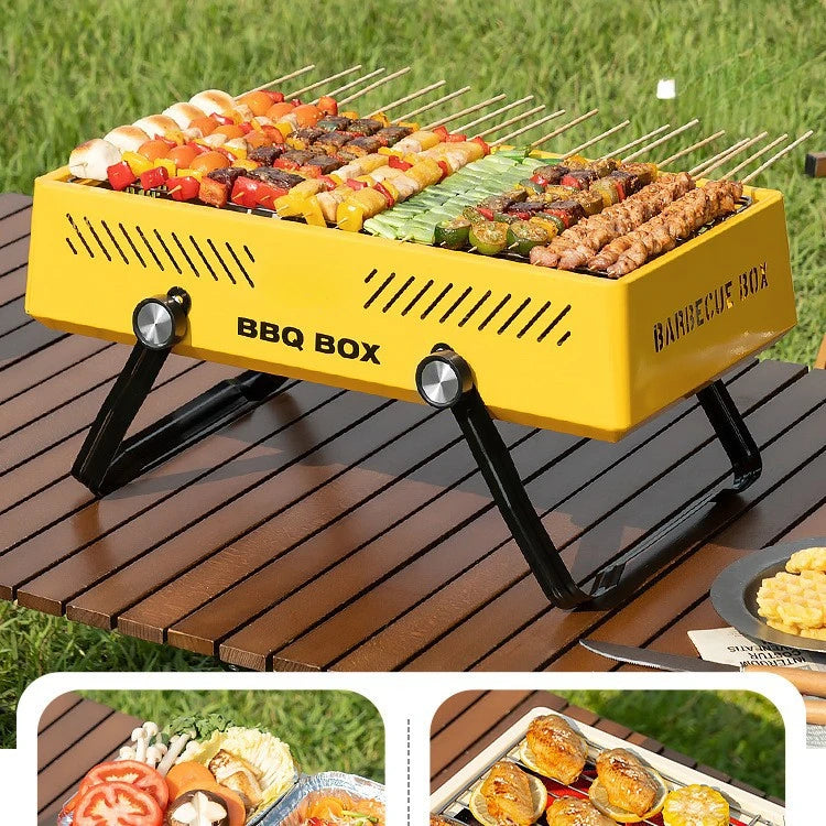 Portable BBQ Grill Stove – Ideal Outdoor Cooking Companion - Image 3