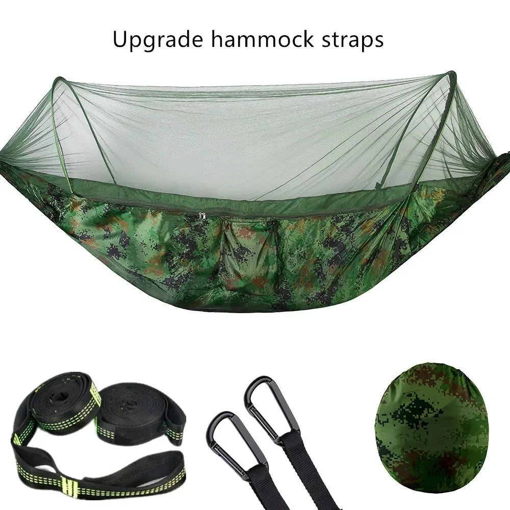 2023 Camping Hammock with Mosquito Net – Lightweight & Portable - Image 7