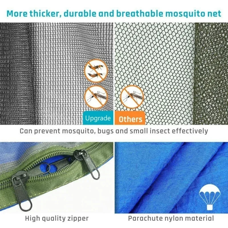 2023 Camping Hammock with Mosquito Net – Lightweight & Portable - Image 6