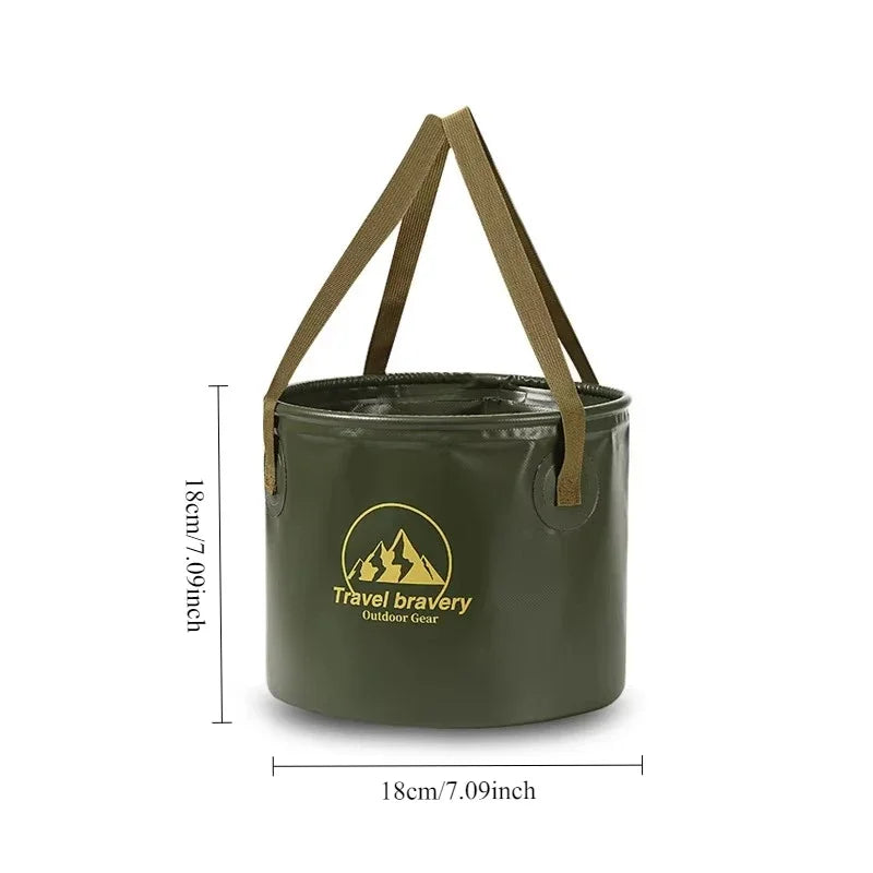 Portable Foldable Buckets – Versatile Water Containers for Outdoor Adventures - Image 7