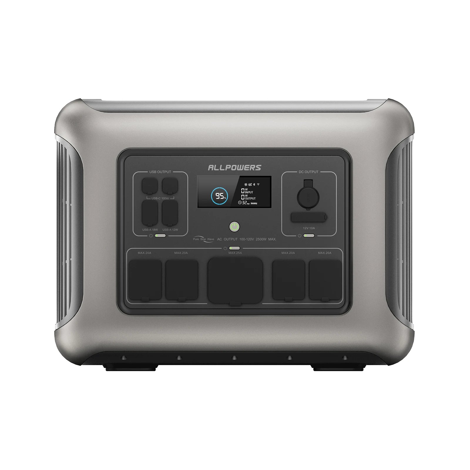 ALLPOWERS 2016Wh LiFePO4 R2500 Portable Power Station – Reliable Power Anywhere - Image 2