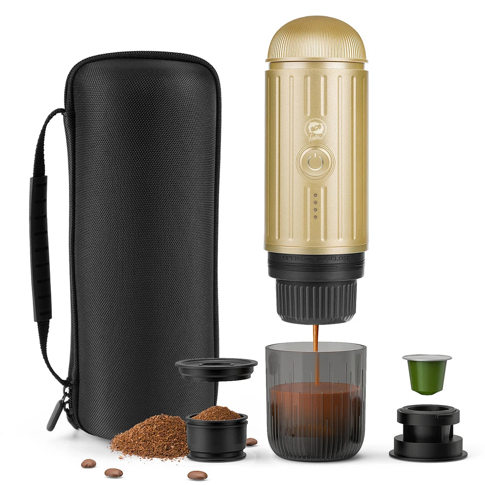 iCafilas 2in1 Espresso Machine – Portable Coffee Maker for Adventures - Image 9