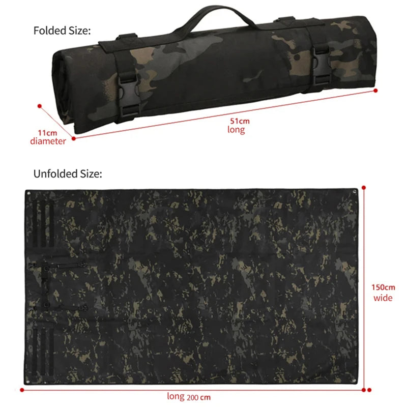 Outdoor Non-slip Shooting Training Mat – Versatile Camping Pad for Tactical Use - Image 5