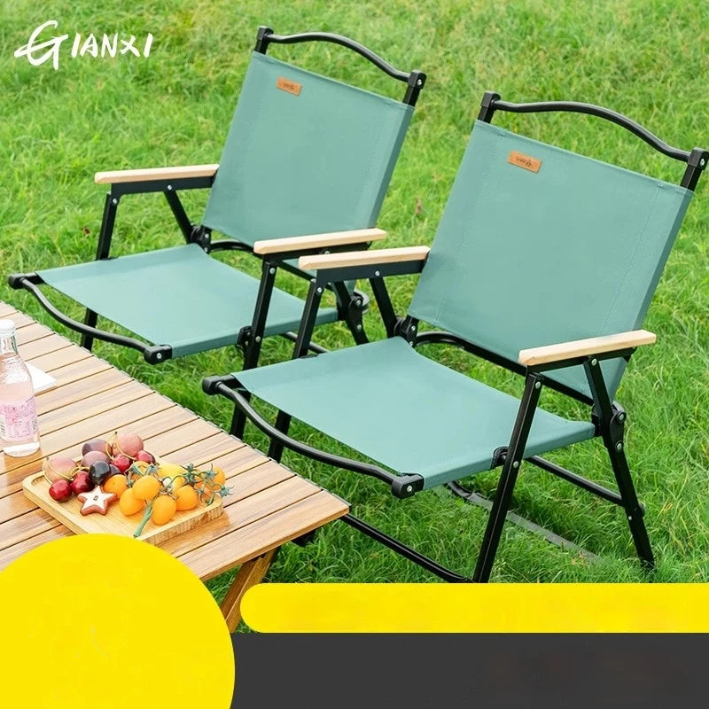 GIANXI Green Summer Camping Chair – Perfect for Outdoor Adventures - Image 2
