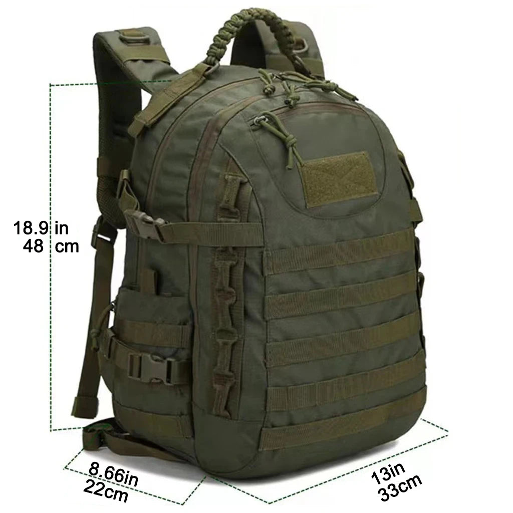 35L Outdoor Waterproof Camouflage Backpack – Perfect for Camping & Hiking - Image 4