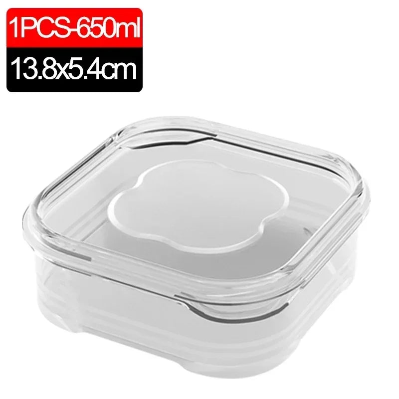 1/10PC Small Food Preservation Boxes – Transparent Kitchen Storage Solution - Image 7