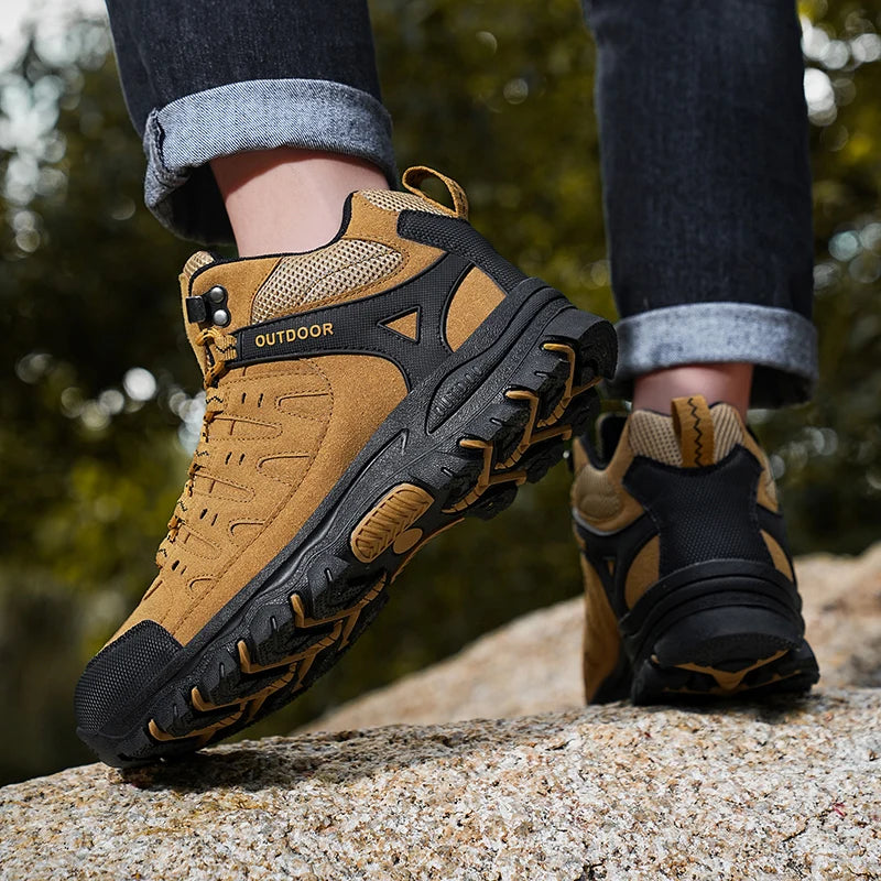 Men Hiking Shoes: Unisex Outdoor Climbing Sneakers & Sport Boots - Image 5