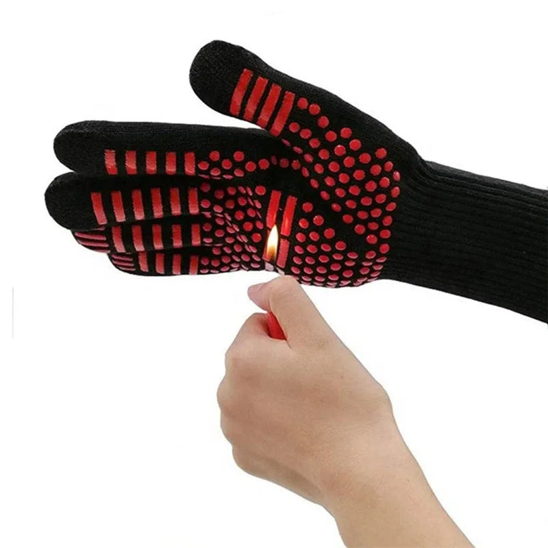 Premium Heat-Resistant BBQ & Oven Gloves – Essential Kitchen Safety Gear - Image 6