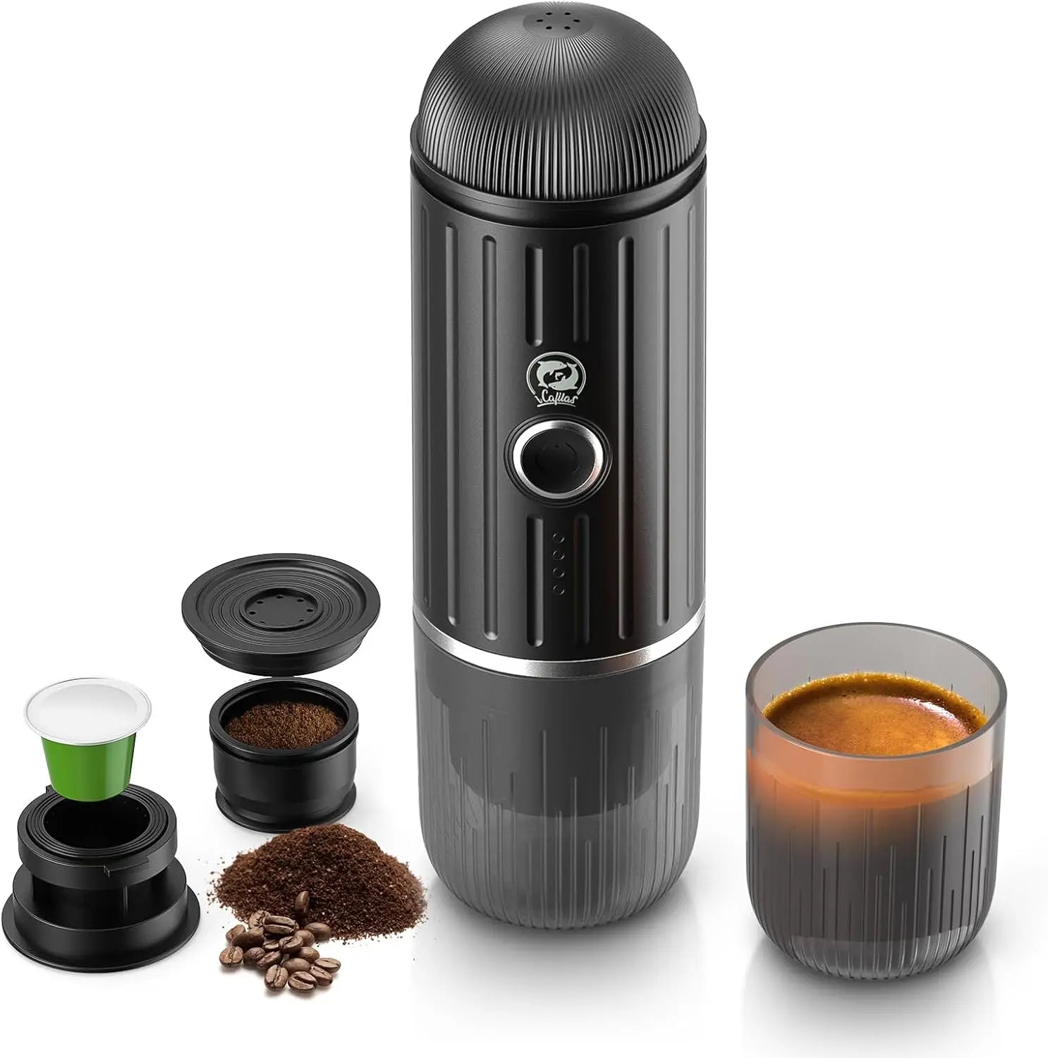 IKAPE Espresso Portable Coffee Machine – 2-in-1 Capsule Espresso Maker - Image 7