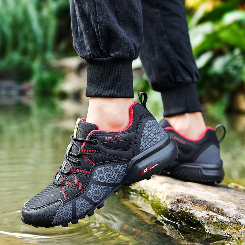 Men Women Waterproof Hiking Shoes – Tactical Boots for Outdoor Adventures - Image 3
