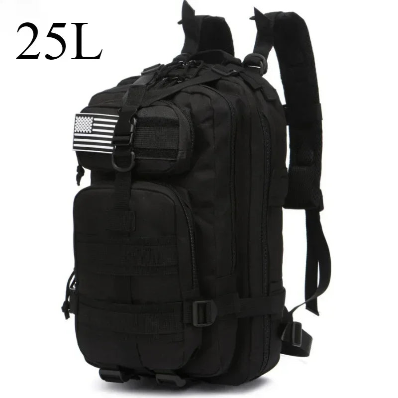 50L Travel Backpack for Men – Waterproof Hiking & Camping Bag - Image 10