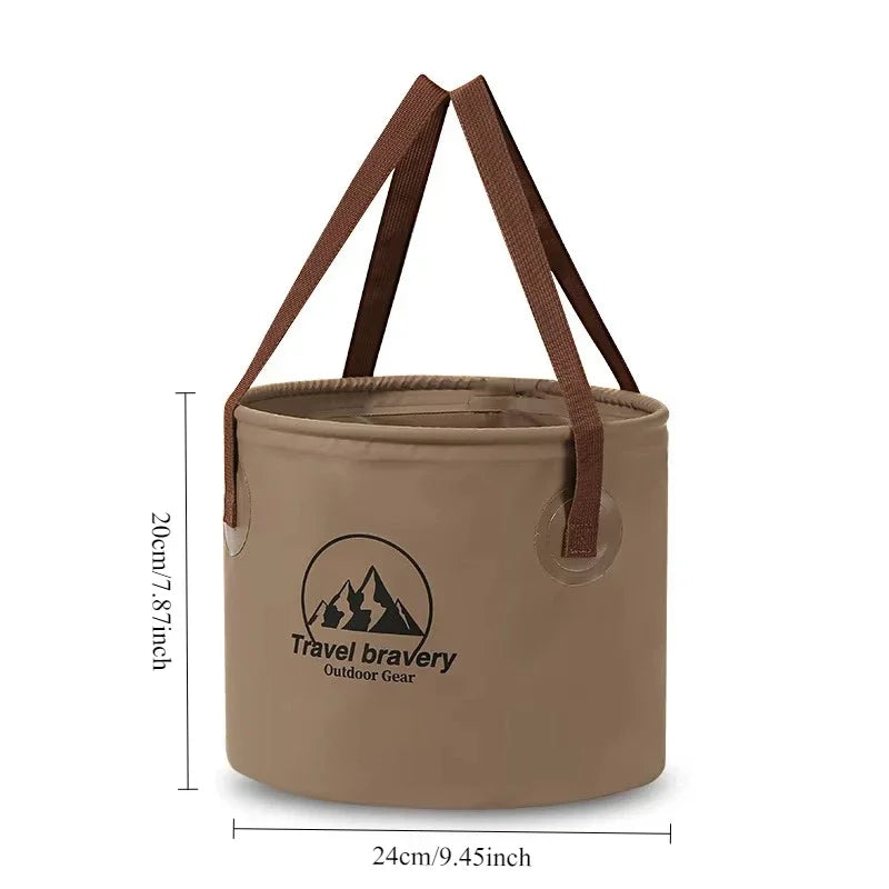 Portable Foldable Buckets – Versatile Water Containers for Outdoor Adventures - Image 8