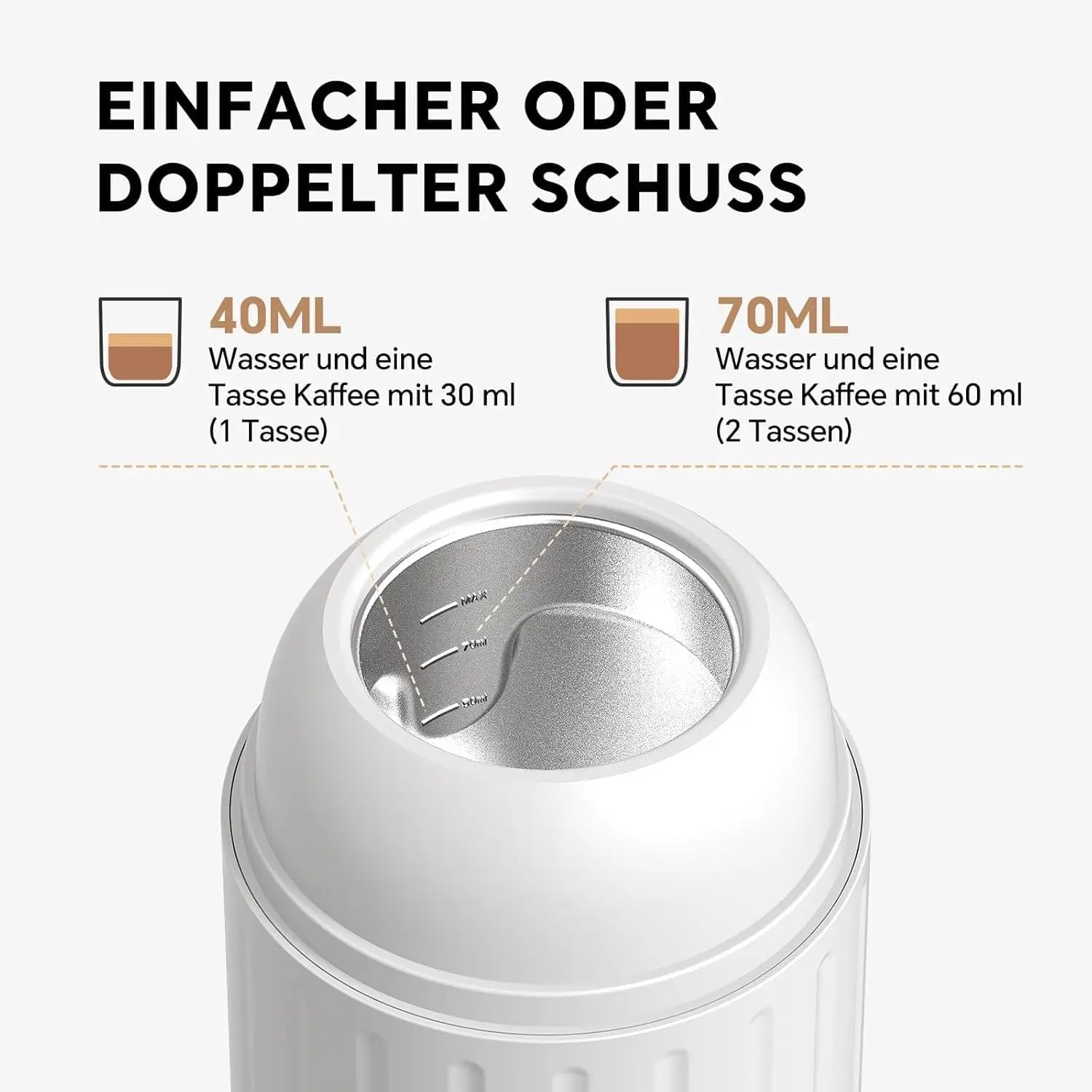 IKAPE Espresso Portable Coffee Machine – 2-in-1 Capsule Espresso Maker - Image 6