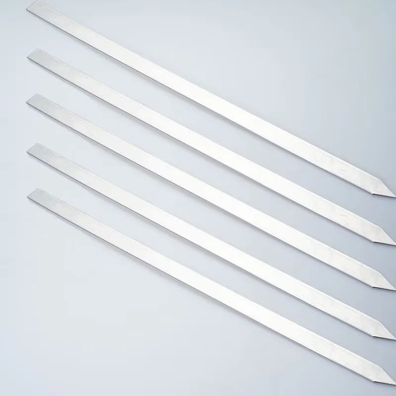 Premium 50cm Stainless Steel BBQ Skewers for Global Grilling Enthusiasts - Image 9