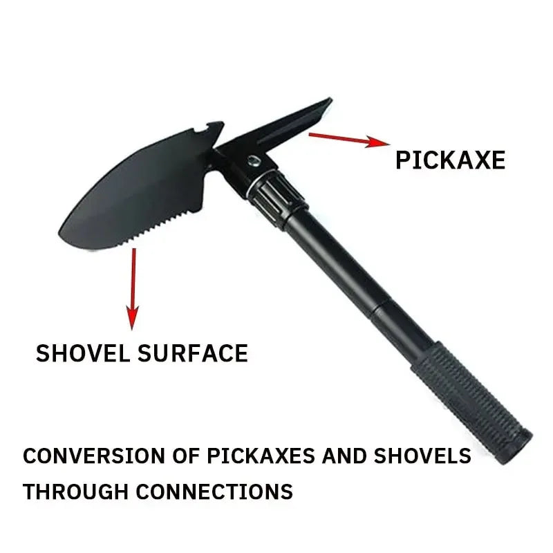1PC Engineer Shovel – Versatile Military-Grade Tool for Outdoor Adventures - Image 2