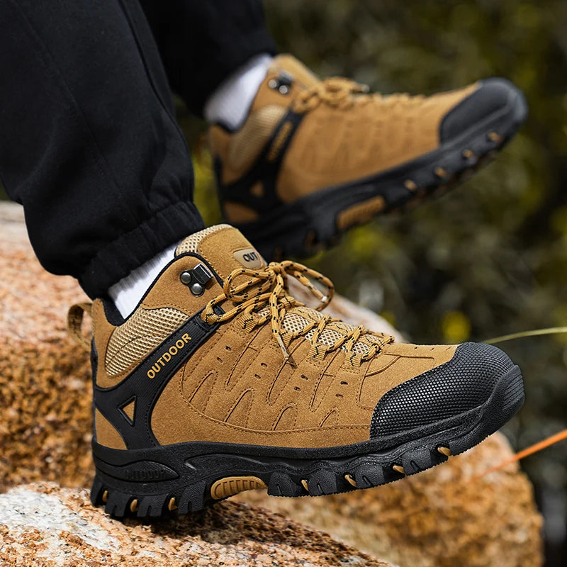 Men Hiking Shoes: Unisex Outdoor Climbing Sneakers & Sport Boots - Image 4