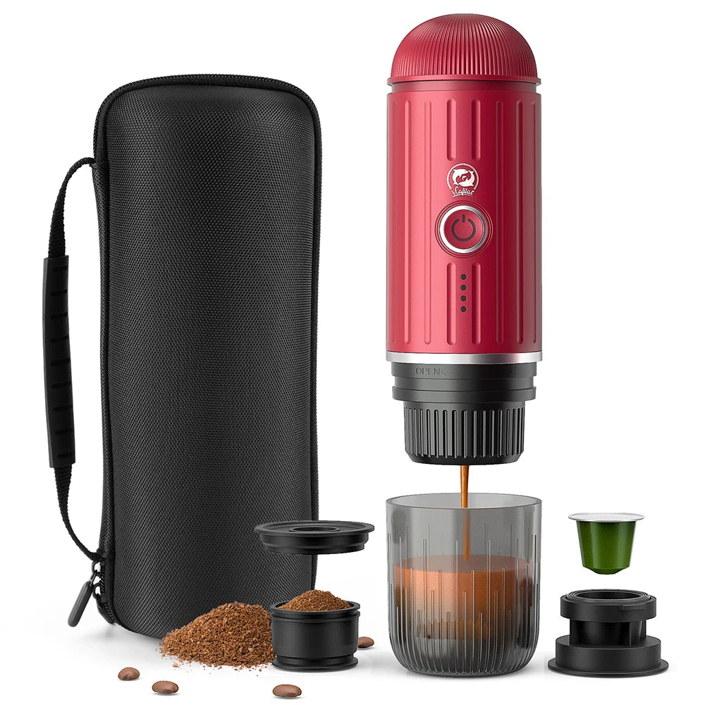 iCafilas 2in1 Espresso Machine – Portable Coffee Maker for Adventures - Image 7
