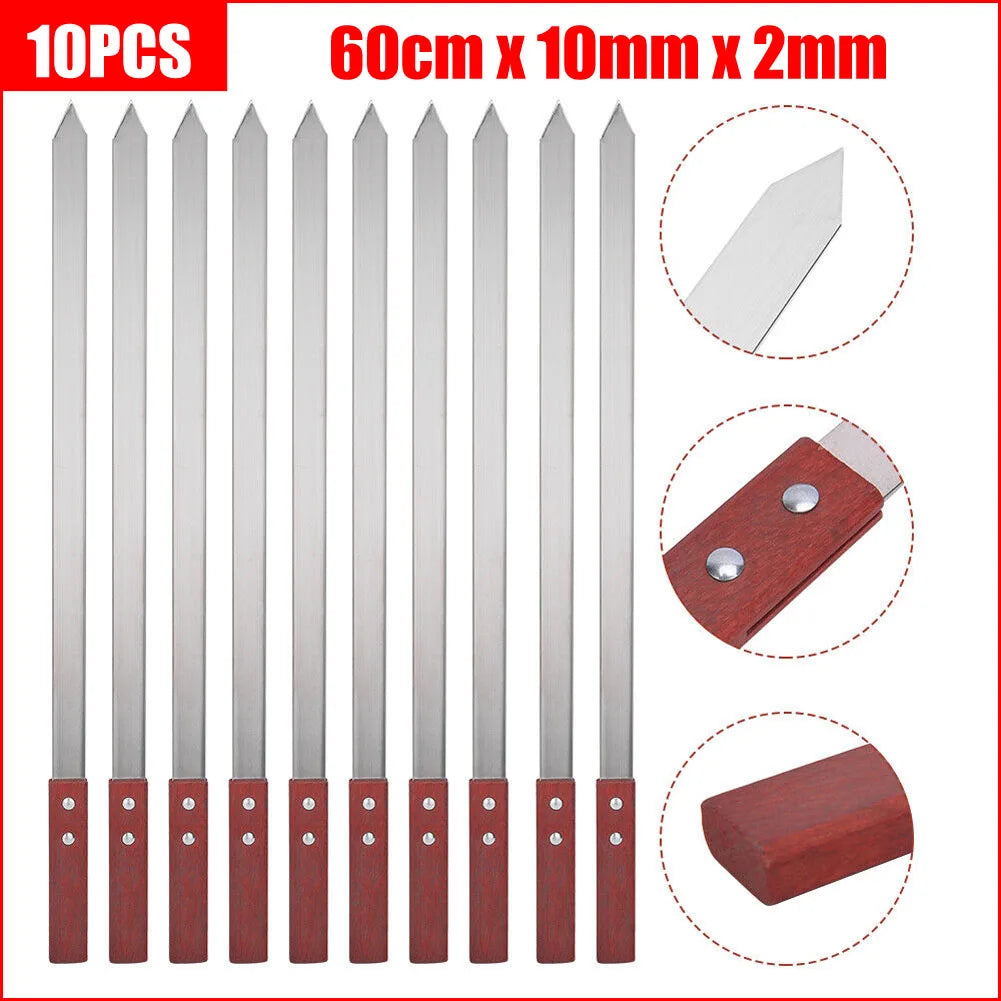 Durable and Stylish BBQ Skewers for Outdoor Grilling Enthusiasts - Image 8