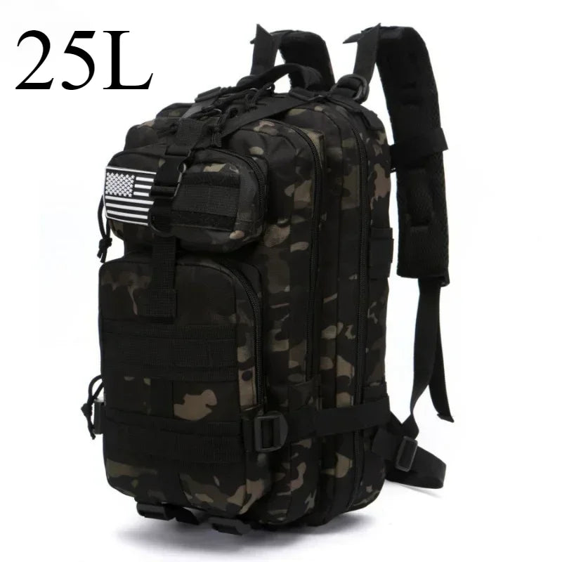 50L Travel Backpack for Men – Waterproof Hiking & Camping Bag - Image 14