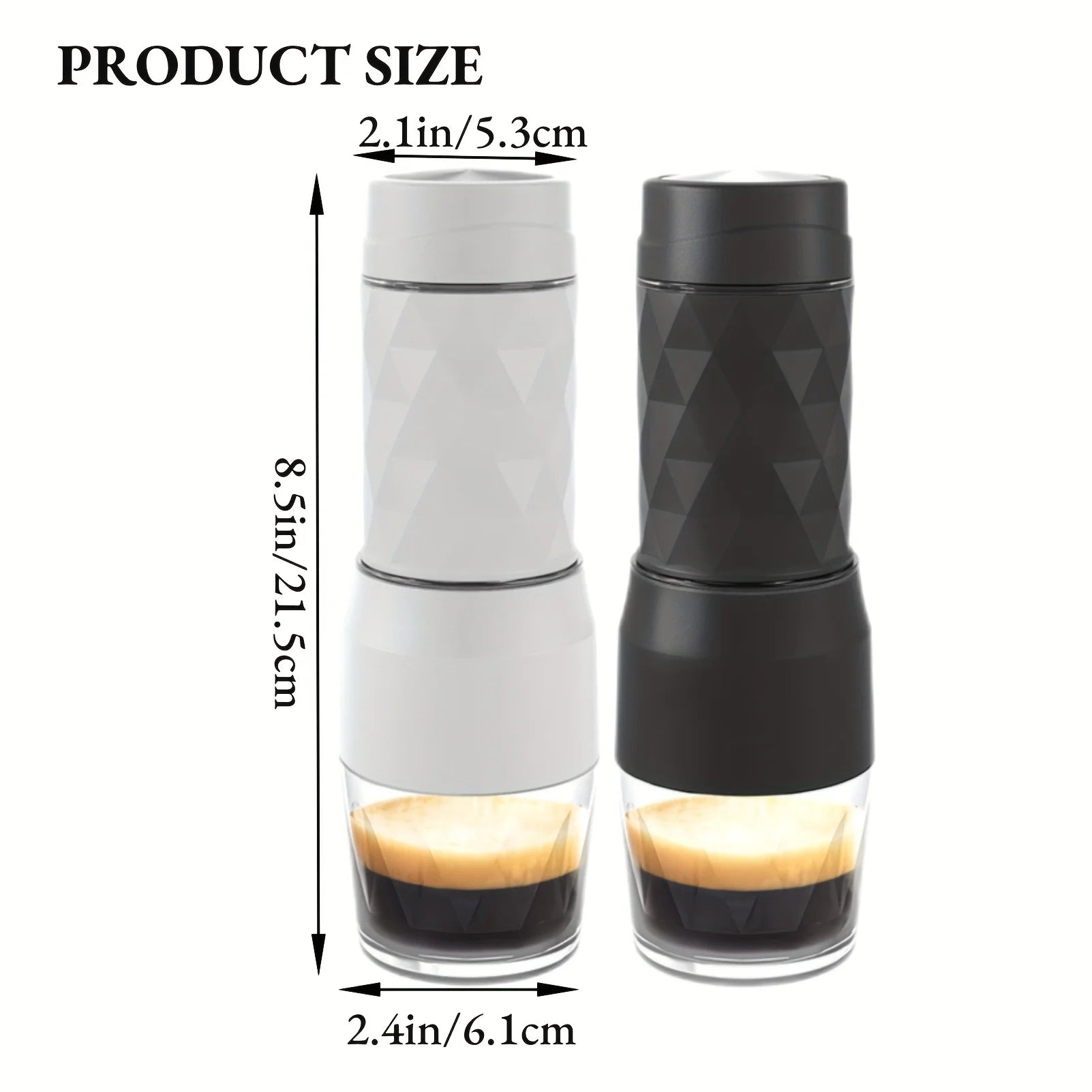 3 In1 Portable Coffee Machine: Espresso, Hot & Cold Brew Anywhere! - Image 2