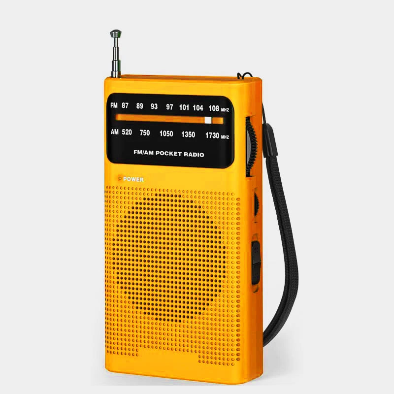 Compact Emergency Survival Radio – Portable AM/FM Analog Pocket Radio - Image 10