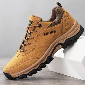 Durable Hiking Shoes for Men – Non-Slip Mountain Climbing Boots