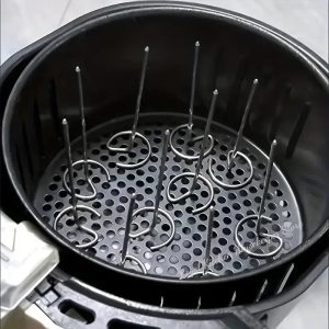 Premium 304 Stainless Steel BBQ Skewers – Perfect for Air Fryers & Ovens