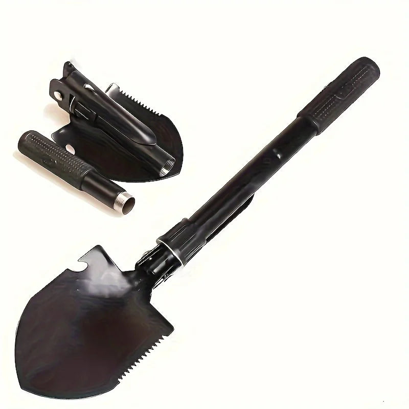 4-in-1 Multifunctional Folding Shovel – Essential Outdoor Survival Tool - Image 2